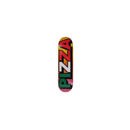 Pizza Deck Tri Colour Logo 8.375