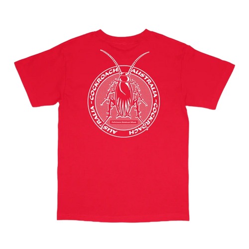 Cockroach Tee Pest Red [Size: Mens Medium]