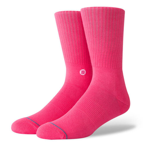 Stance Socks Icon Athletic Neon Pink US 9-12