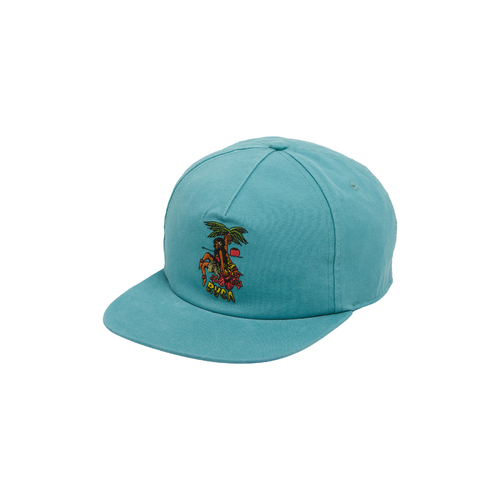 RVCA Hat Aloha Snapback Bermuda Blue