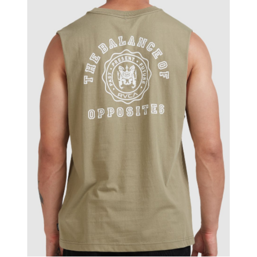 RVCA Muscle Seal Aloe Green [Size: Mens Medium]