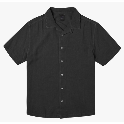 RVCA Shirt Beat Black [Size: Mens Large]