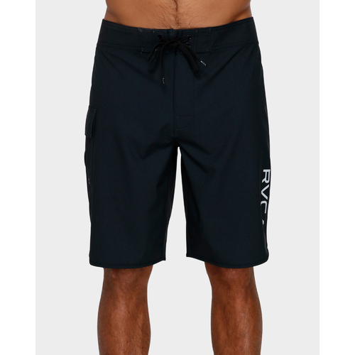 RVCA Boardshorts Eastern Trunk 18 All Black [Size: 32]