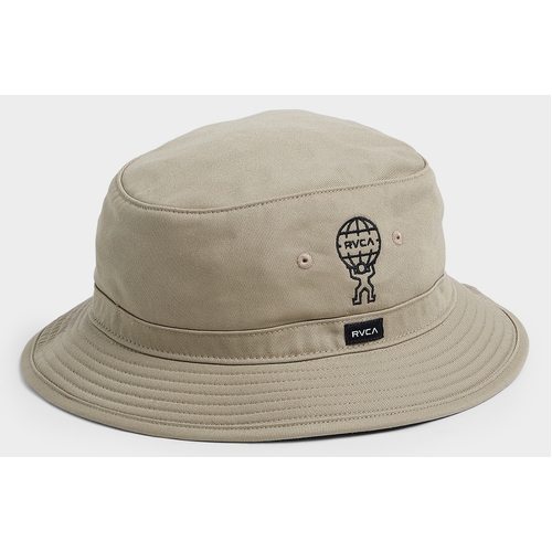 RVCA Hat Somewhere Bucket Khaki [Size: S-M]