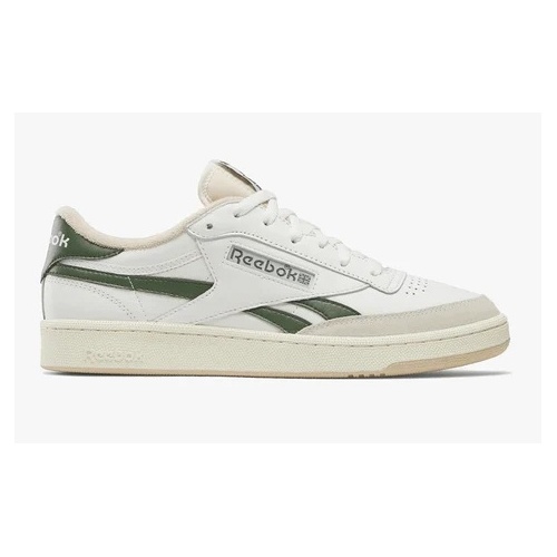 Reebok Club C Revenge Vintage Chalk/Breakaway Green/Tan [Size: US 9] [Colour: White]