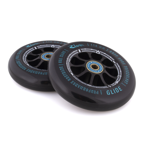 River Wheel Co Runaway Glides 110mm Black on Black