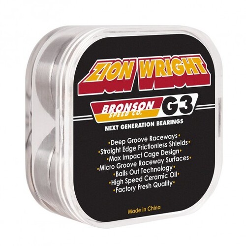 Bronson Bearings G3 Zion Wright