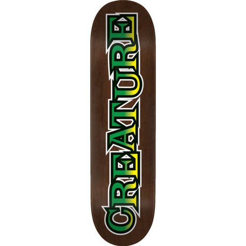 Creature Deck Long Logo Green/Yellow 8.25