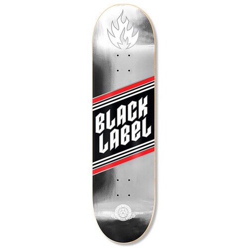 Black Label Deck Topshelf Team Silver Foil 8.0