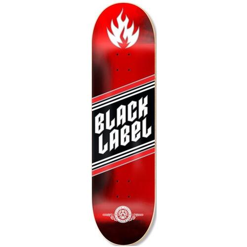 Black Label Deck Topshelf Team Red Foil 8.25