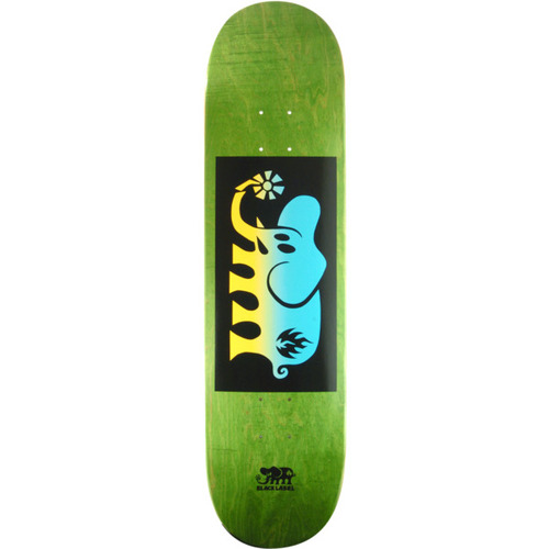 Black Label Deck Elephant Fade Block Blue 8.25