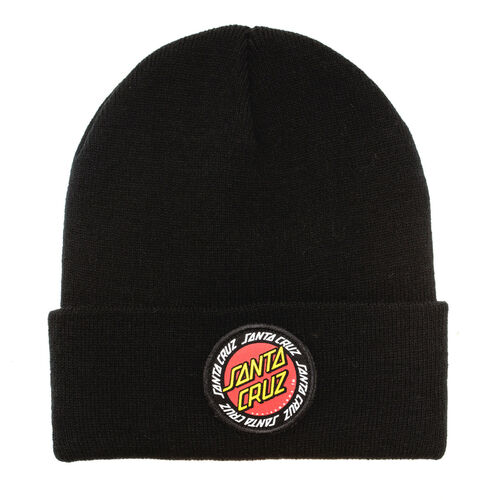 Santa Cruz Beanie Ringed Dot Black