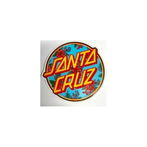 Santa Cruz Sticker Dot Vacation Assorted 3 Inch