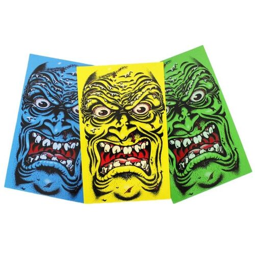 Santa Cruz Sticker Rob Roskopp Face (Assorted Colours) 6 Inch