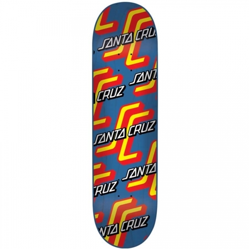 Santa Cruz Deck OGSC Pattern 8.0 Blue/Red