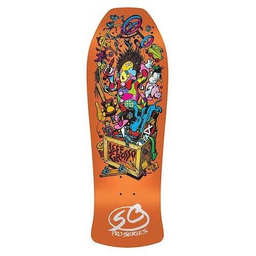 Santa Cruz Deck Jeff Grosso Toybox Metallic Orange 10.0