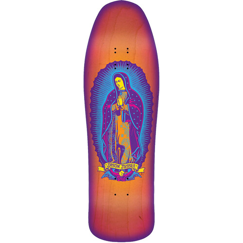Santa Cruz Deck Jason Jessee Guadalupe Neon Stain 9.9