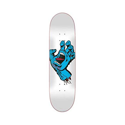 Santa Cruz Deck Screaming Hand White Taper Tip 8.5 x 32.3