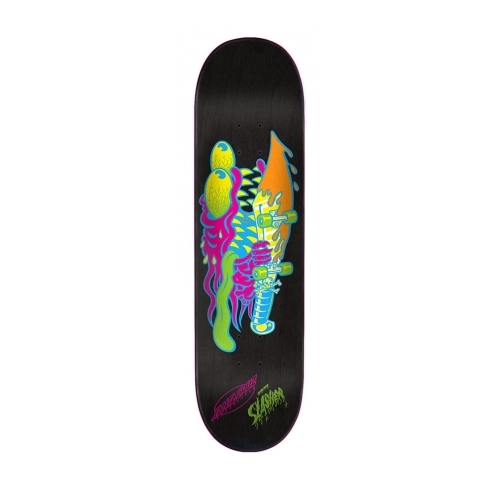 Santa Cruz Deck Slasher Black/Neon 8.375 x 32