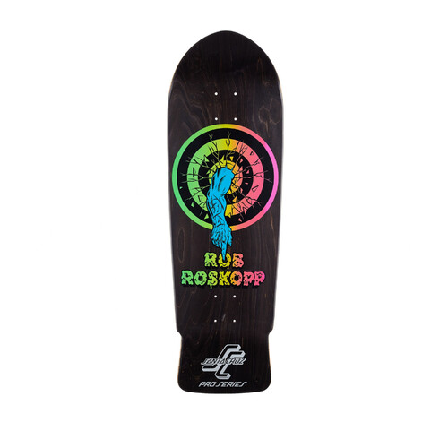 Santa Cruz Deck Target 1 Black Stain 10 x 31.4