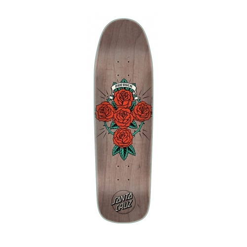 Santa Cruz Deck Dressen Rose Cross 9.31 X 31.9