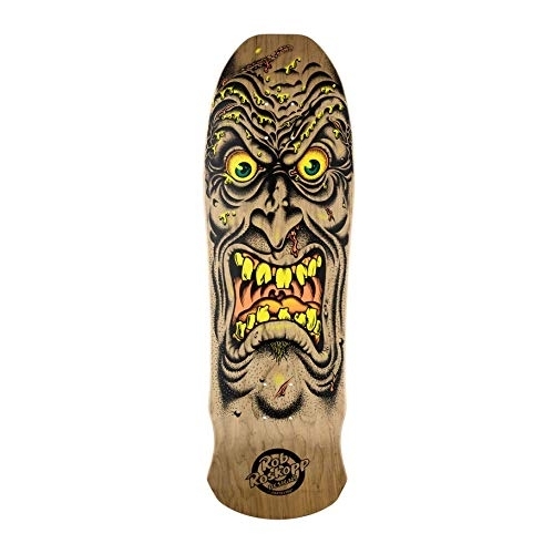 Santa Cruz Deck Roskopp Face Brown Stain 9.5 x 31