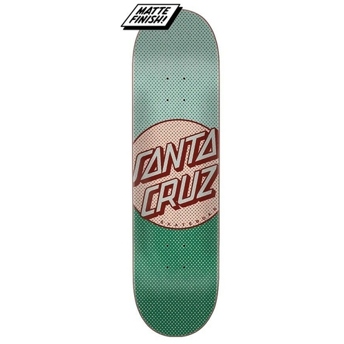 Santa Cruz Deck Process Dot Aqua 8.375 x 32