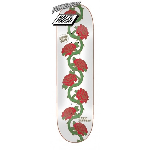 Santa Cruz Deck Eric Dressen Rose Vine Powerply 8.5 x 32.2
