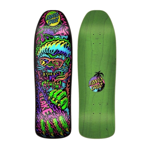 Santa Cruz Deck Beach Wolf Johnson Pre-Issue 9.35 x 31.7