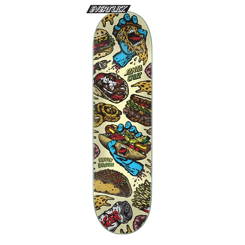 Santa Cruz Deck Braun Snacks Everslick 8.25 x 31.8