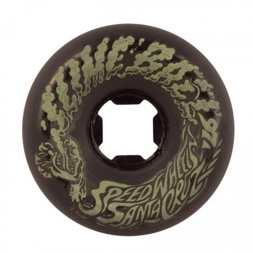 Santa Cruz Wheels Slimeballs Vomit Mini Black/Glow 56mm 97a