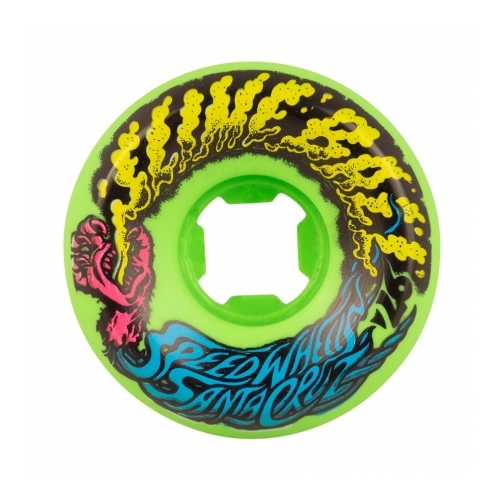 Santa Cruz Wheels Slimeballs Vomit Mini Neon Green 54mm 97a