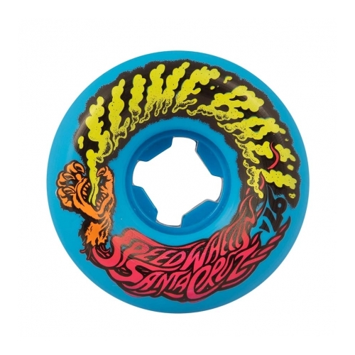 Santa Cruz Wheels Slimeballs Vomit Mini Blue 54mm 97a