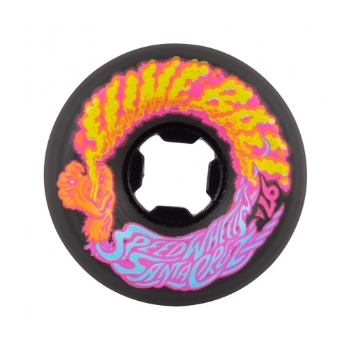 Santa Cruz Wheels Slimeballs Vomit Mini Black 54mm 97a