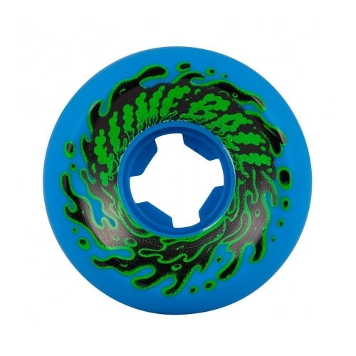 Santa Cruz Wheels Double Take Mini Neon Blue 54mm 97a