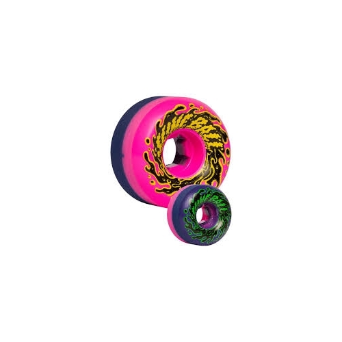 Santa Cruz Wheels Double Take Mini Neon Pink 53mm 97a
