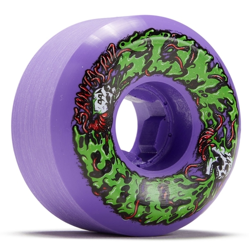 Santa Cruz Wheels Skull Spew Purple 54mm 99a
