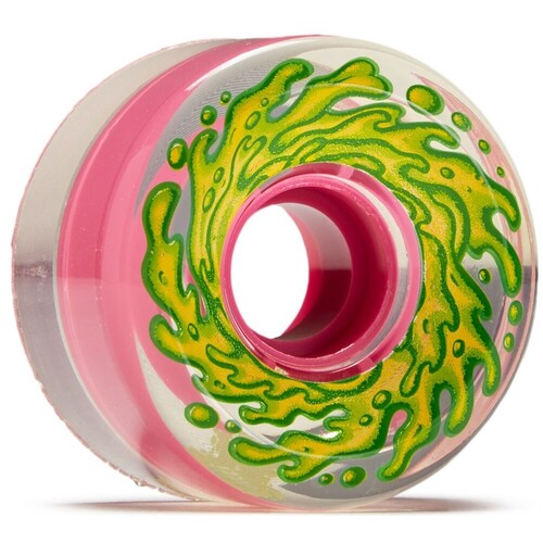 Santa Cruz Wheels Slimeballs OG Clear/Pink 60mm 97a