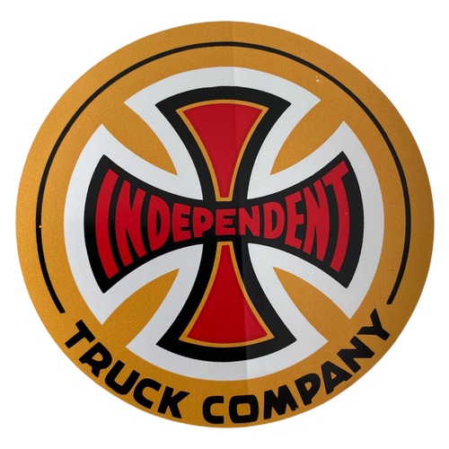 Independent Sticker Truck Company OGTC 4 Inch Orange