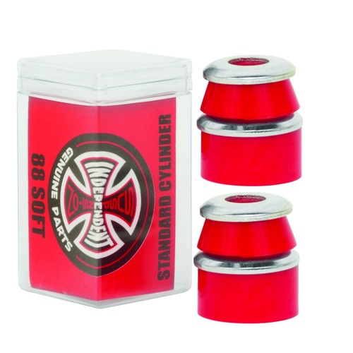 Independent Bushings Genuine Parts Standard Cylinder Soft Red 88a