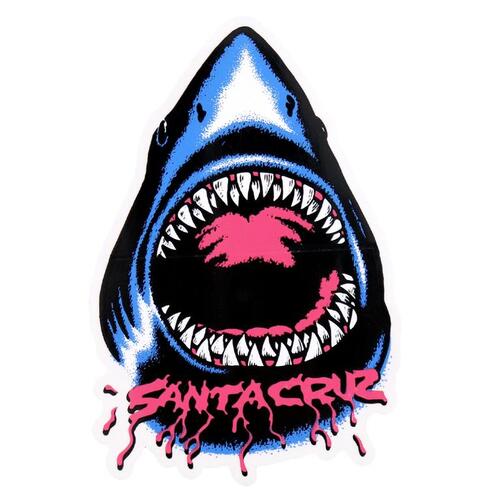 Santa Cruz Sticker Shark 6 Inch