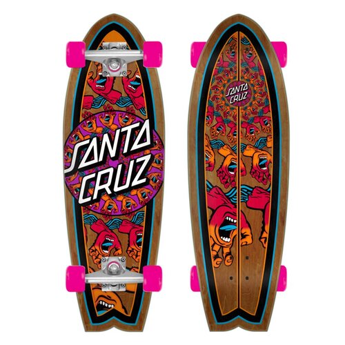 Santa Cruz Complete Mandala Hand Shark Cruiser 8.8 x 27.7