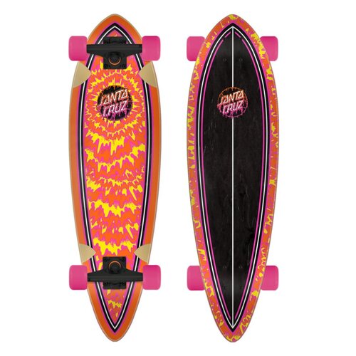 Santa Cruz Complete Toxic Dot Pintail Cruzer 9.2 x 33