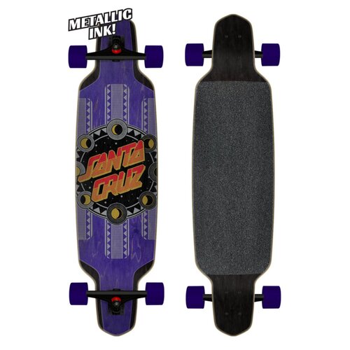 Santa Cruz Complete Phase Dot Drop Down Longboard 9.5 x 37.5
