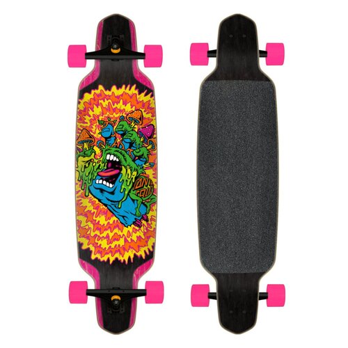 Santa Cruz Complete Longboard Toxic Hand Drop Down 9.5 x 37