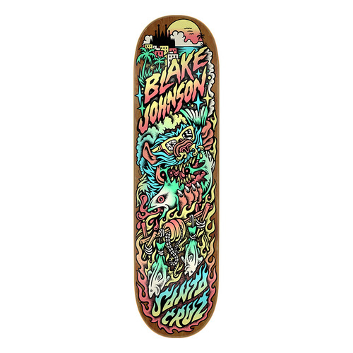 Santa Cruz Deck Johnson Beach Wolf 2 8.375 x 32
