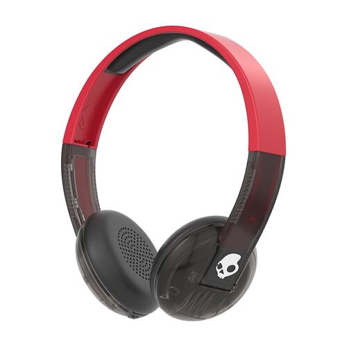Skullcandy Uproar On Ear Wireless Headphones White/Red/Chrome