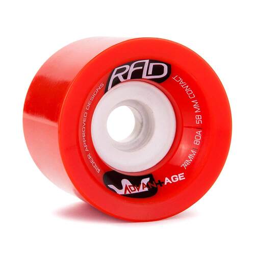 Rad Wheels Advantage 74mm 78a Red