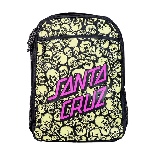 Santa Cruz Backpack Ossuary All Over Black