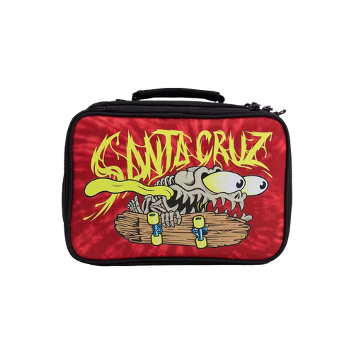 Santa Cruz Lunch Box Bone Slasher Red Tie Dye